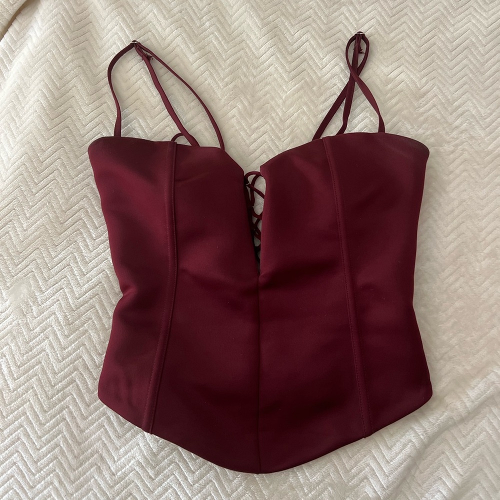 White Fox Boutique Corset Top